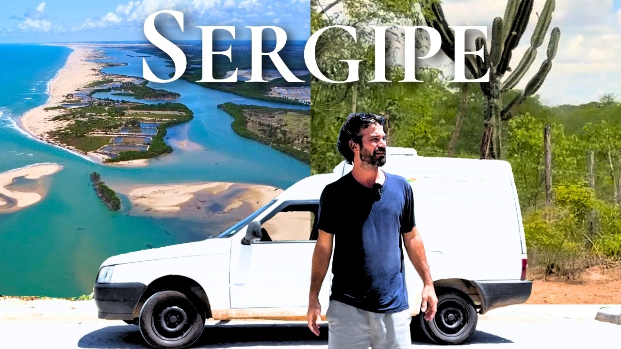 Os Lugares MAIS INCRÍVEIS de Sergipe | Das Praias ao Sertão de Mini Motorhome