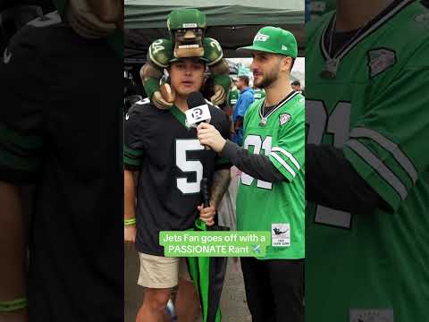 Jets Fan goes OFF on how we are the most PASSIONATE Fan Base in the NFL ✈️💯🔥
