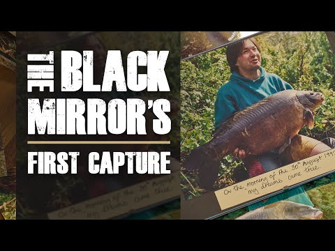 The first man to ever catch the BLACK MIRROR, Jason Haywood Cypography.