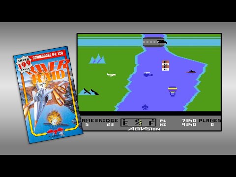 The Silverbird Selection Game Review - River Raid (Commodore 64)