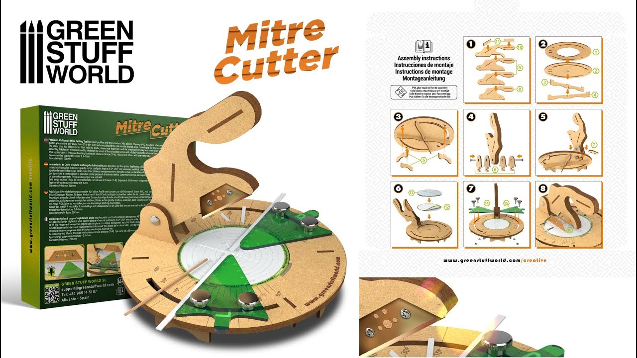 Green Stuff World 11323 - Kampų pjovimo įrankis Green Stuff World 11323 - Kampų pjovimo įrankis