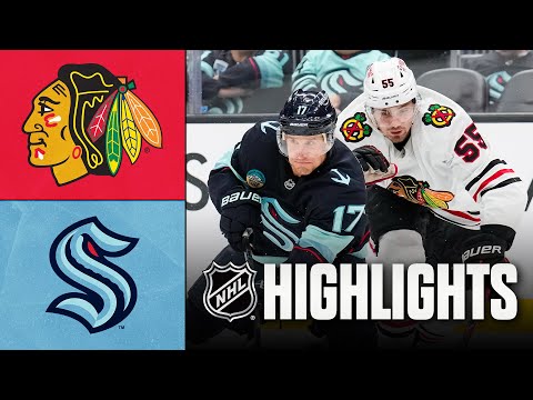NHL Highlights | Blackhawks vs. Kraken | November 03, 2025