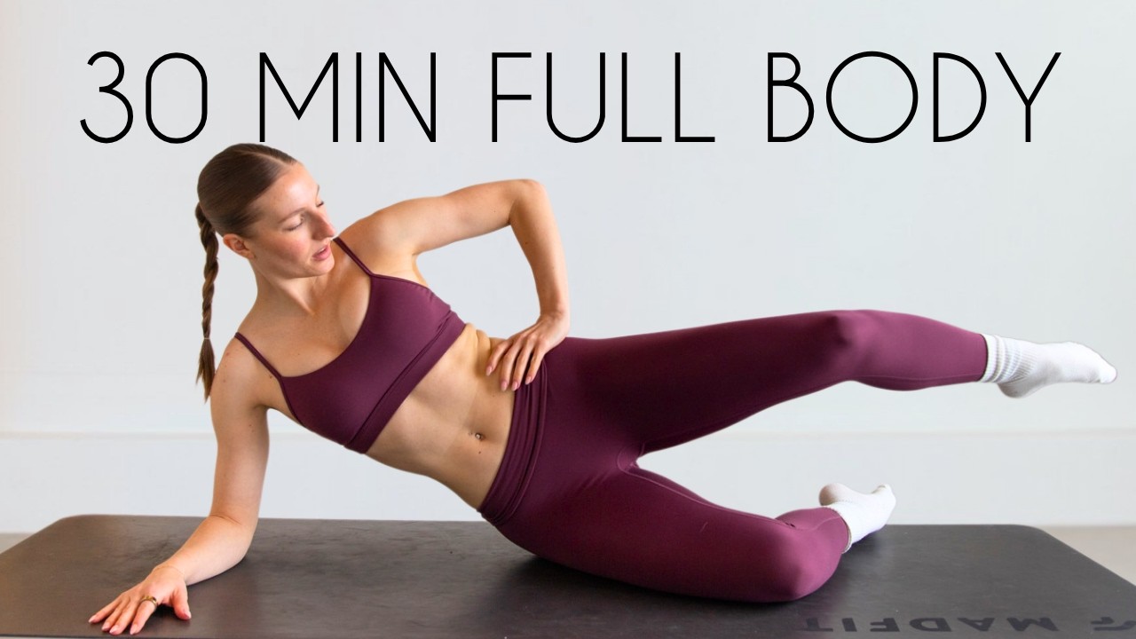 SLOW & ON THE FLOOR - 30 Min Strength Workout (No Equipment, Full Body, Low Impact)