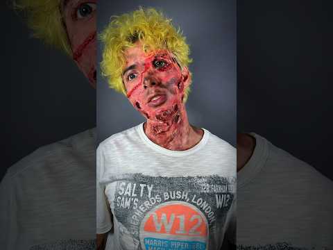 #transición Zombie 🧟‍♂️ #halloweenwithshorts  👹 cool 😎 🧿#makeup