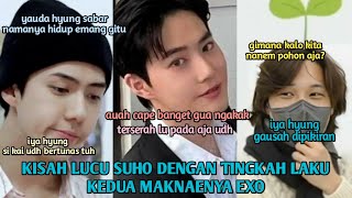 Download lagu Suho Merasa Lucu Ketika Menceritakan Tingkah Lucu 2 Member Termuda di Exo Yaitu Sehun & Kai mp3