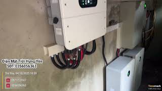 Hệ thống biến tần và pin lưu trữ goodwe bảo hành 10 năm !