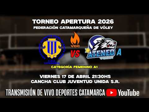 VOLEY: Juventud USR vs Ateneo A (Femenino A1 - Fecha 2)