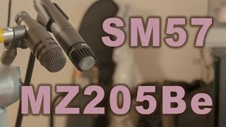 Video thumbnail for Shure Sm57 vs Yamaha MZ205Be snare microphone Ludwig by Nick Ananas