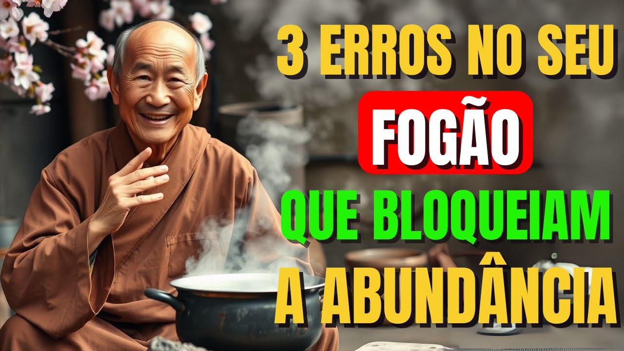 3 Erros no Seu Fogão que Monges Budistas Dizem que Bloqueiam a Abundância