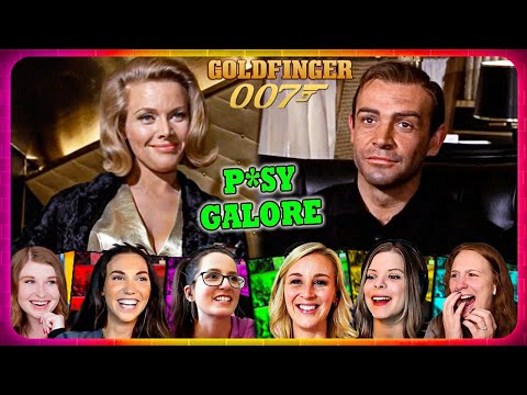 "James Bond Meets P*ssy Galore" Reactions! Goldfinger (1964) Movie Reaction *First Time Watching*