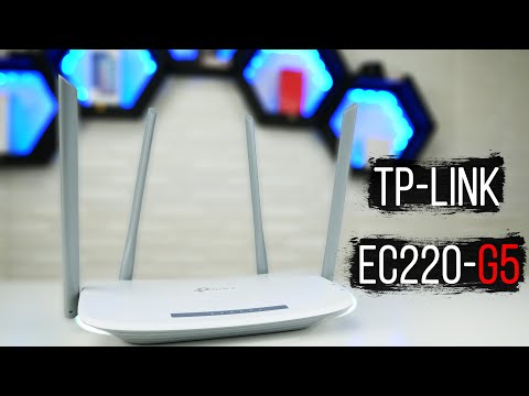 TP-LINK AC1200 Dual-Band Wi-Fi Gigabit Maršrutizatorius 300Mbps esant 2,4GHz + 867Mbps 5GHz 4 antenos 1 Gigabit WAN + 3 Gigabit LAN prievadai video