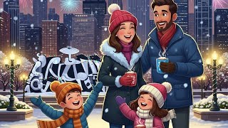 Interesting family in Chicago 👨‍👩‍👧‍👧Happy new year 🎉 2025-2026.