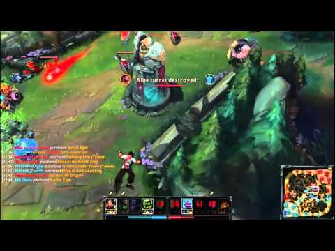 Epic Lee Sin Fail In Korea Challenger