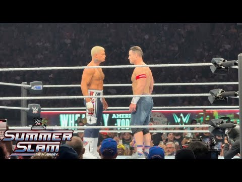 Cody Rhodes vs John Cena Full Match - WWE SummerSlam 8/3/2025