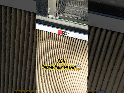 K&N HOME Air Filters!🥵🥶