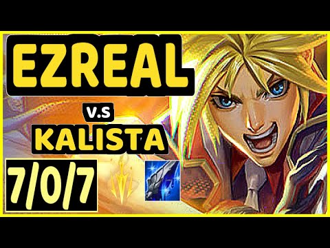 INNAXE (EZREAL) vs KALISTA - 7/0/7 KDA BOTTOM ADC CHALLENGER GAMEPLAY - EUW