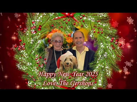 The Gershon Family New Year's Card 2024/2025