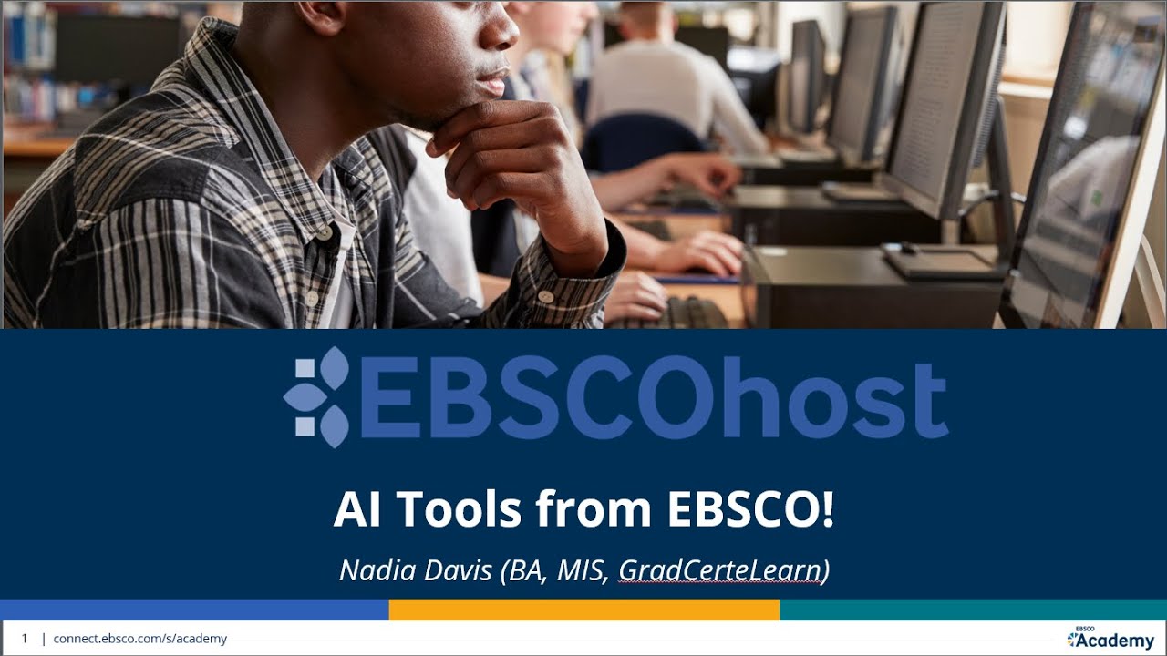 EBSCO AI Tools!