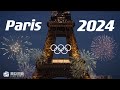 2024 Paris Olympics Official Opening Fireworks Drone Light Show High Great