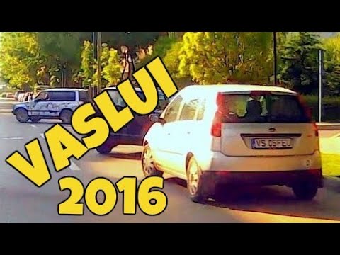 Orasul VASLUI traseu OMV - Crucea Garii video Full HD 1080p mai 2016