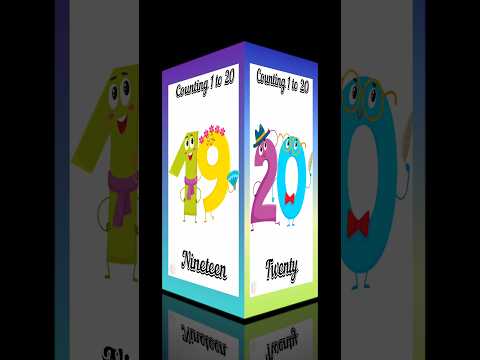 Number counting from one to twenty #kidslearning #learning #counting