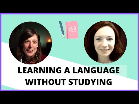 Learning a language WITHOUT studying