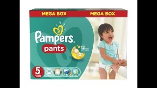 Pampers Pants Junior 5, 96 шт - відео 1