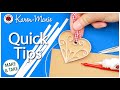 Quilling Gingerbread Heart QuickTips Make Take 3