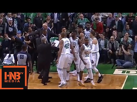 Eric Bledsoe & Terry Rozier Skirmish / Celtics vs Bucks Game 5