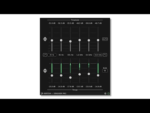 Bertom Denoiser Pro v3 - Advanced noise reduction plug-in