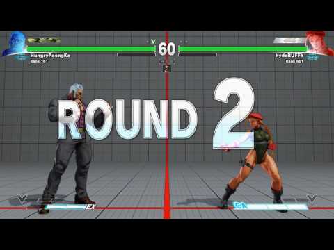 SFV~ Urien (HungryPoongKo) vs. Cammy (hydeBUFFY) HD 25