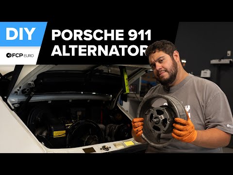 Porsche 911 Alternator Replacement DIY (1984-1989 Vintage Air-Cooled Porsche 911 3.2 Carrera)