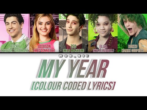 My Year By ZOMBIES (Colour Coded Lyrics)