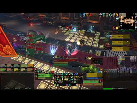 Mistblade WoW - Fusion - Mogu'shan Vaults 10 Heroic - The Stone Guard - Brewmaster Monk POV