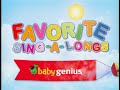 Baby Genius Favorite Sing A Longs 2006