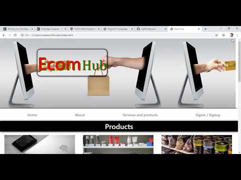 Project work cs50. Basic html and css with responsive layout, using bootstrap 4 library and sass.