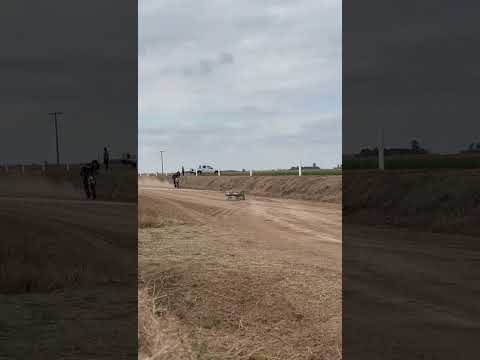 Rally Santafesino Frad 2025, Godeken, Santa Fe. Pasando una de las chicanas.