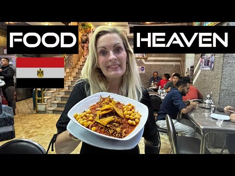 BRITISH 🇬🇧 TRYING EGYPTIAN FOOD FOR THE FIRST TIME CAIRO EGYPT 🇪🇬