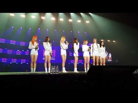 [180909] HallyuPopFest 2018 DreamCatcher Part 7/16 - Talk