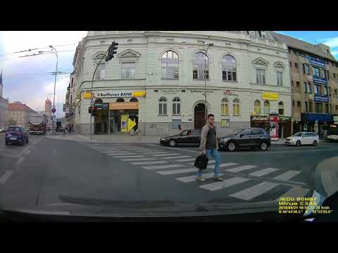 Po přechodu na červenou