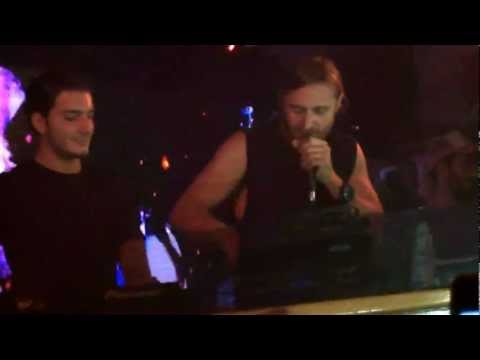 DAVID GUETTA at PACHA IBIZA - EVERY CHANCE WE GET WE RUN - with ALESSO
