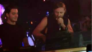 DAVID GUETTA at PACHA IBIZA - EVERY CHANCE WE GET WE RUN - with ALESSO