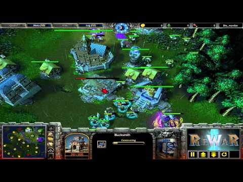 Dhc.Dhc_TH000 (HU) vs O_wlCity (UD) - Game 1 - WarCraft 3 gameplay - RN258