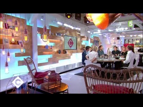 Le couple star de la rentrée : Mathilde Seigner & Richard Berry - C à Vous - 07/09/2017