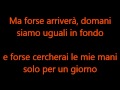 LORENZO FRAGOLA SIAMO UGUALI TESTO 