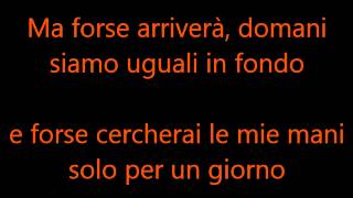 LORENZO FRAGOLA SIAMO UGUALI TESTO
