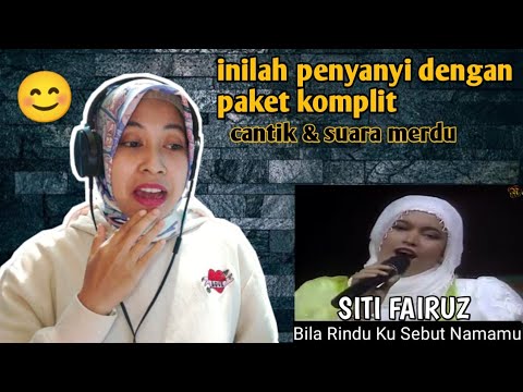 Siti Fairuz - Bila Rindu Ku Sebut Namamu | 🇮🇩 REACTION