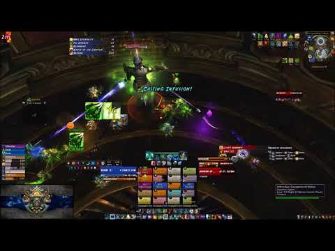 Supreme Legion vs Maiden of Vigilance mythic - Resto Shaman PoV