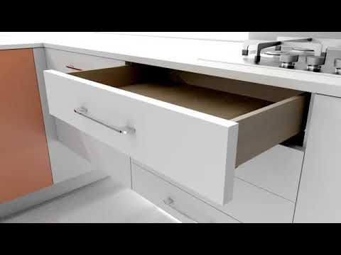 Coulisses invisibles Futura SMOVE - charge 30 kg - sortie totale SALICE