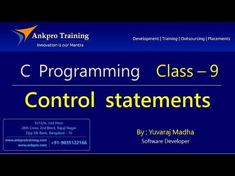 C language Class 9 Control statements Part 1 If if else nested if else if ladder